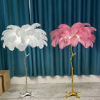 Nordic Feather Floor Lamp with LED for Living Room