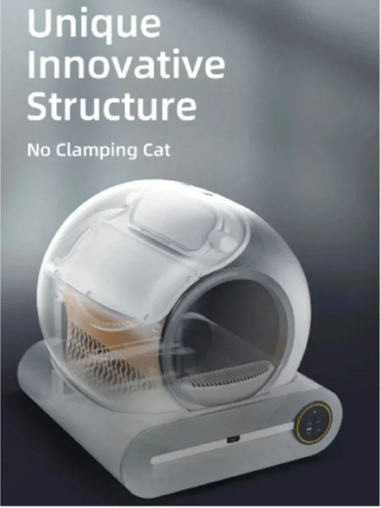 Smart Self-Cleaning Cat Litter Box with App Control