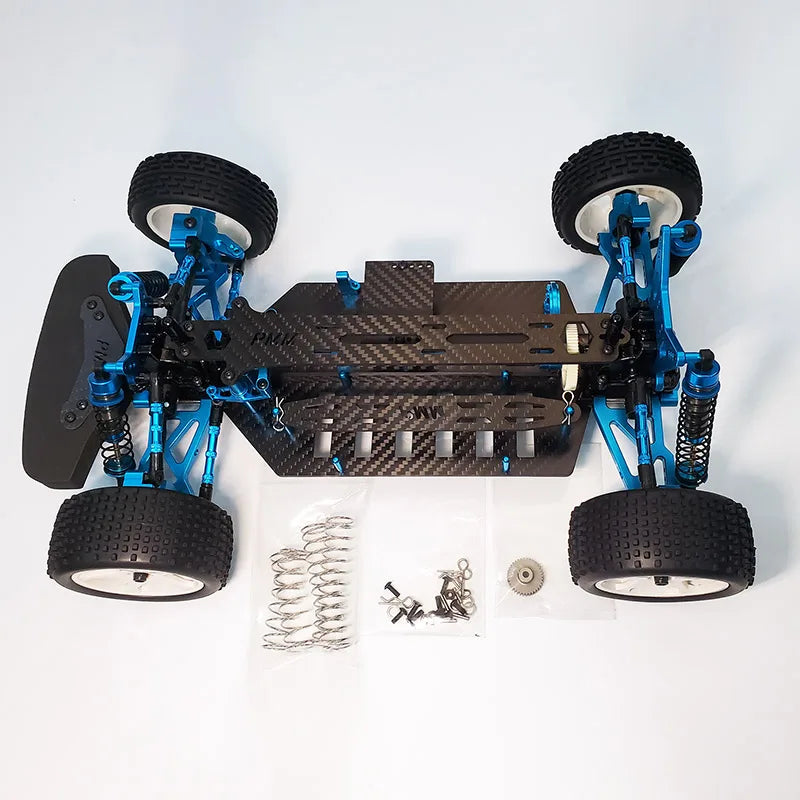 1:10 4WD RC Drift Car Kit with Carbon Frame and Alloy Parts – D5 Model