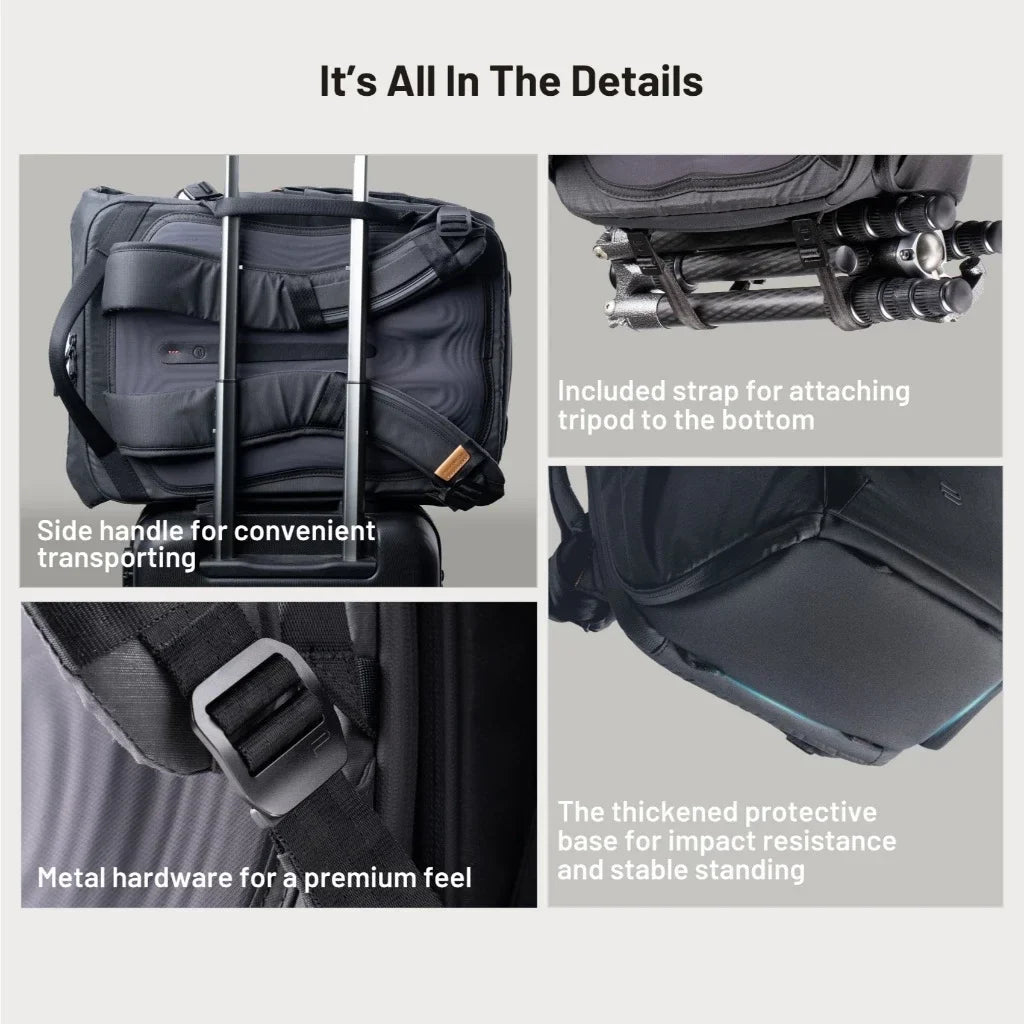 Waterproof 20L Photography Backpack for DSLR & Accessories