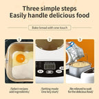 1.5L Electric Bread Machine with 360° Heating, 13h Delay Timer & Multiple Loaf Sizes