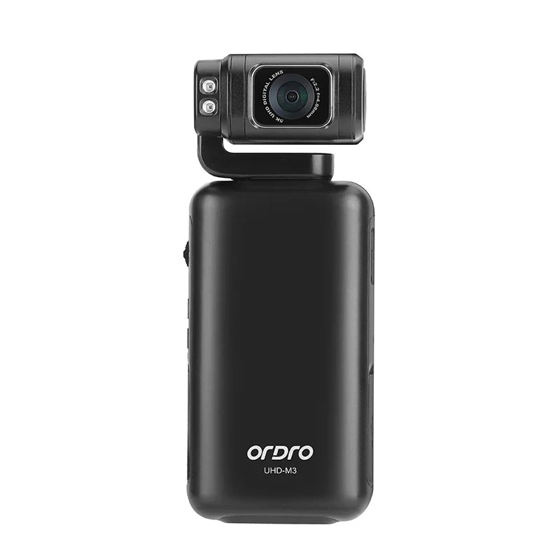 Rechargeable 5K Travel Vlogging Camera with Big LCD Display