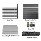 Photo Studio Softbox Light Stand and Backdrop Kit