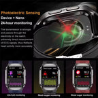 2.06" AMOLED Smartwatch with ECG, Uric Acid & Lipid Monitor