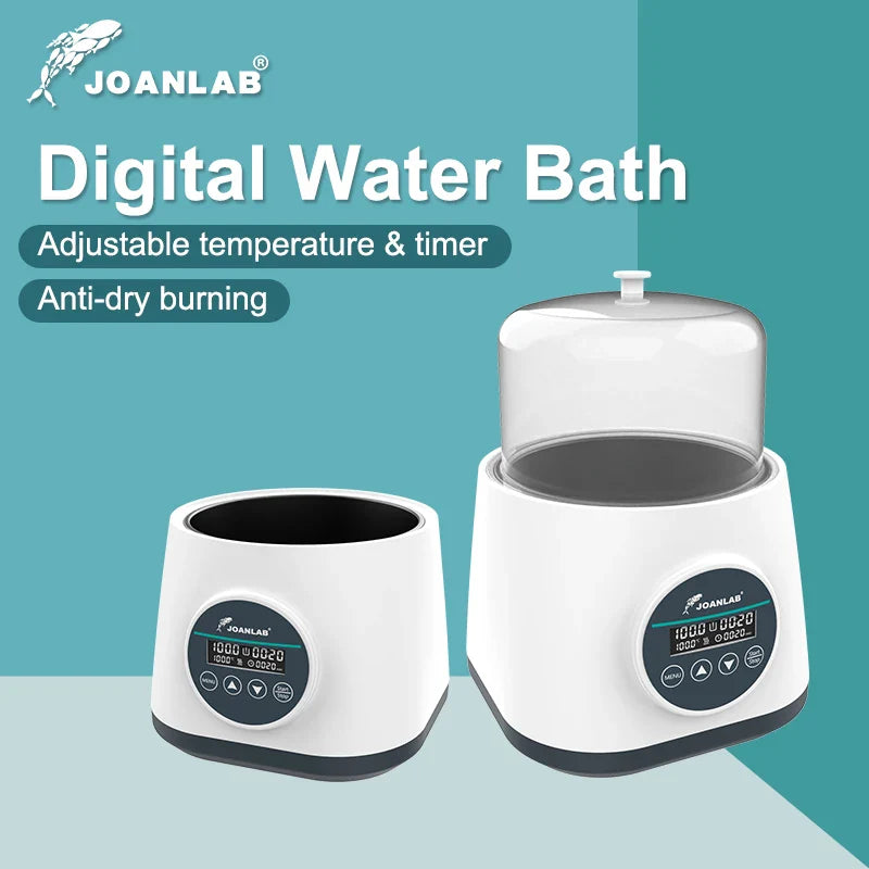 2L Digital Lab Water Bath with Anti-Dry Burn Protection