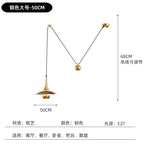 Modern Metal Pendant Lamp for Bedroom & Dining Room