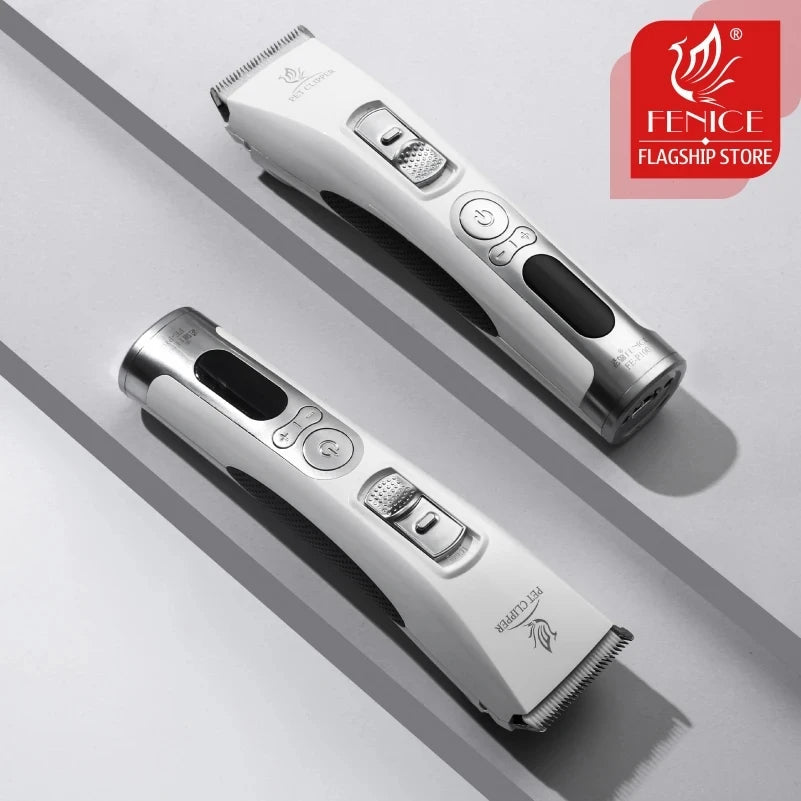 Cordless Pet Grooming Clipper Set for Dogs – Rechargeable Electric Trimmer with USB Charging