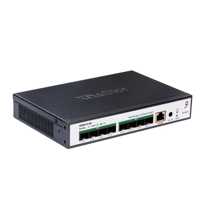 Layer 3 SFP+ Switch with Link Aggregation & Routing