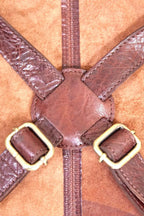 2-Pack Leather Aprons with Pockets