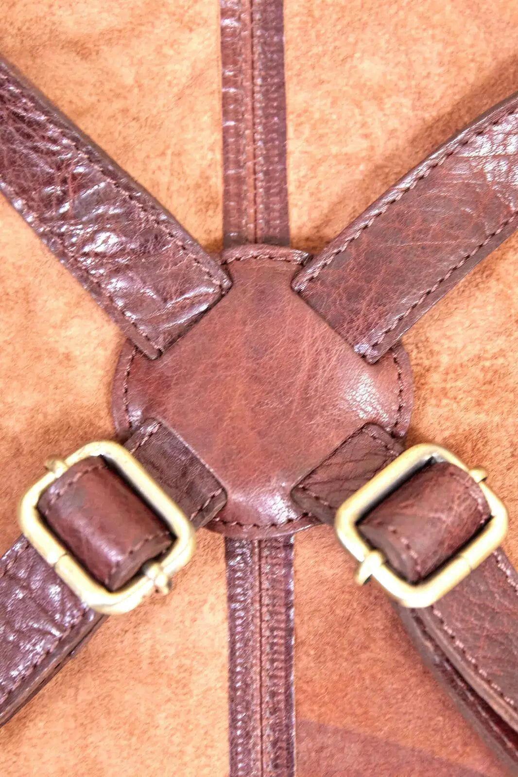 2-Pack Leather Aprons with Pockets