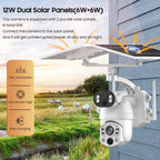Outdoor PTZ WiFi Camera with 64GB and Dual Lens