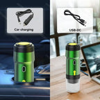 Portable Rechargeable Coffee Machine, USB Green Only USB Charging