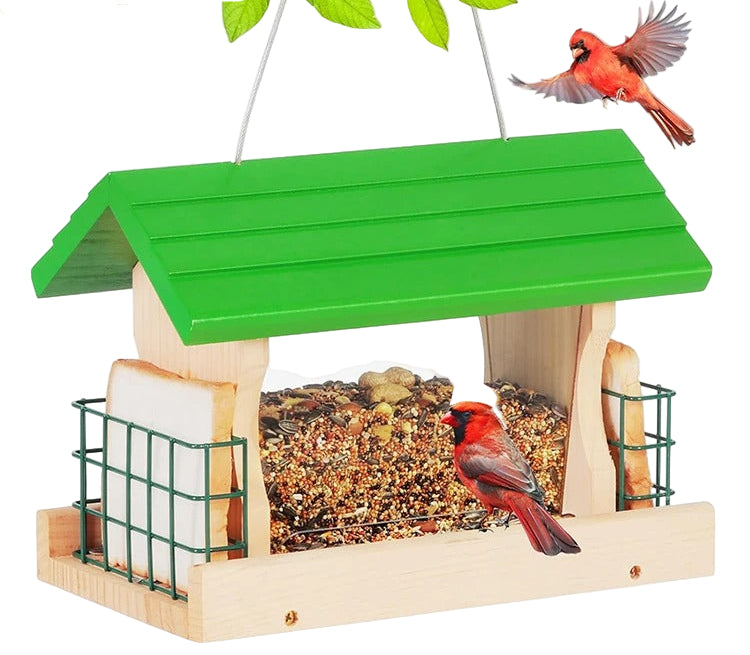 Durable Hanging Bird Feeder for Indoor or Outdoor Use Easy-Clean Stylish