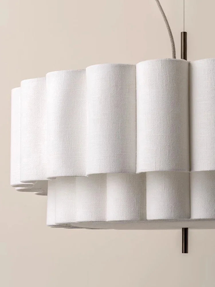 White Light Hanging Lamp for Bedroom or Living Room