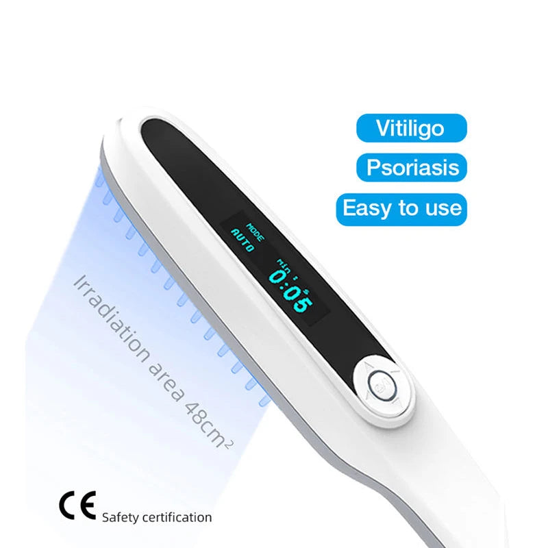 311nm UVB Phototherapy Lamp Corded Home Use Skin Treatment Light, 220V