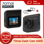 1440P Car DVR with Parking Mode and Wi-Fi Connectivity