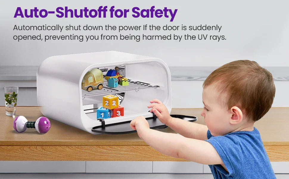 Ozone UV Disinfection 12L Box for Tools, Baby Items & More