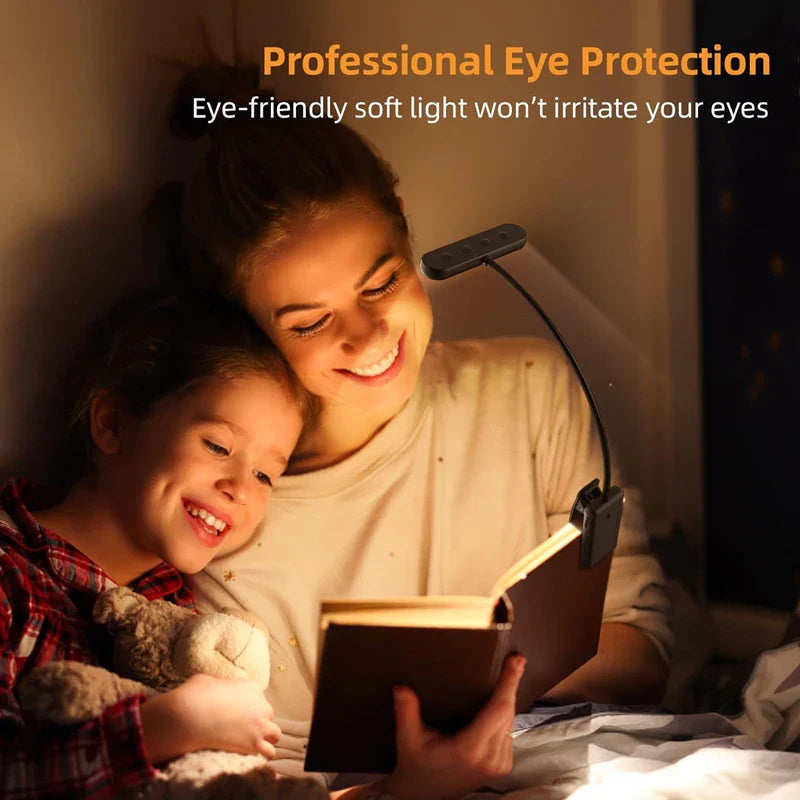 USB Rechargeable 24-LED Flexible Book Reading Light