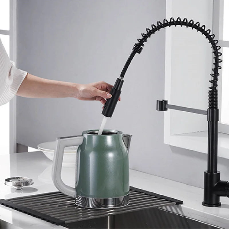 1.7L Electric Kettle 304 Stainless Steel Quick Boil Temperature Control Teapot 1800W