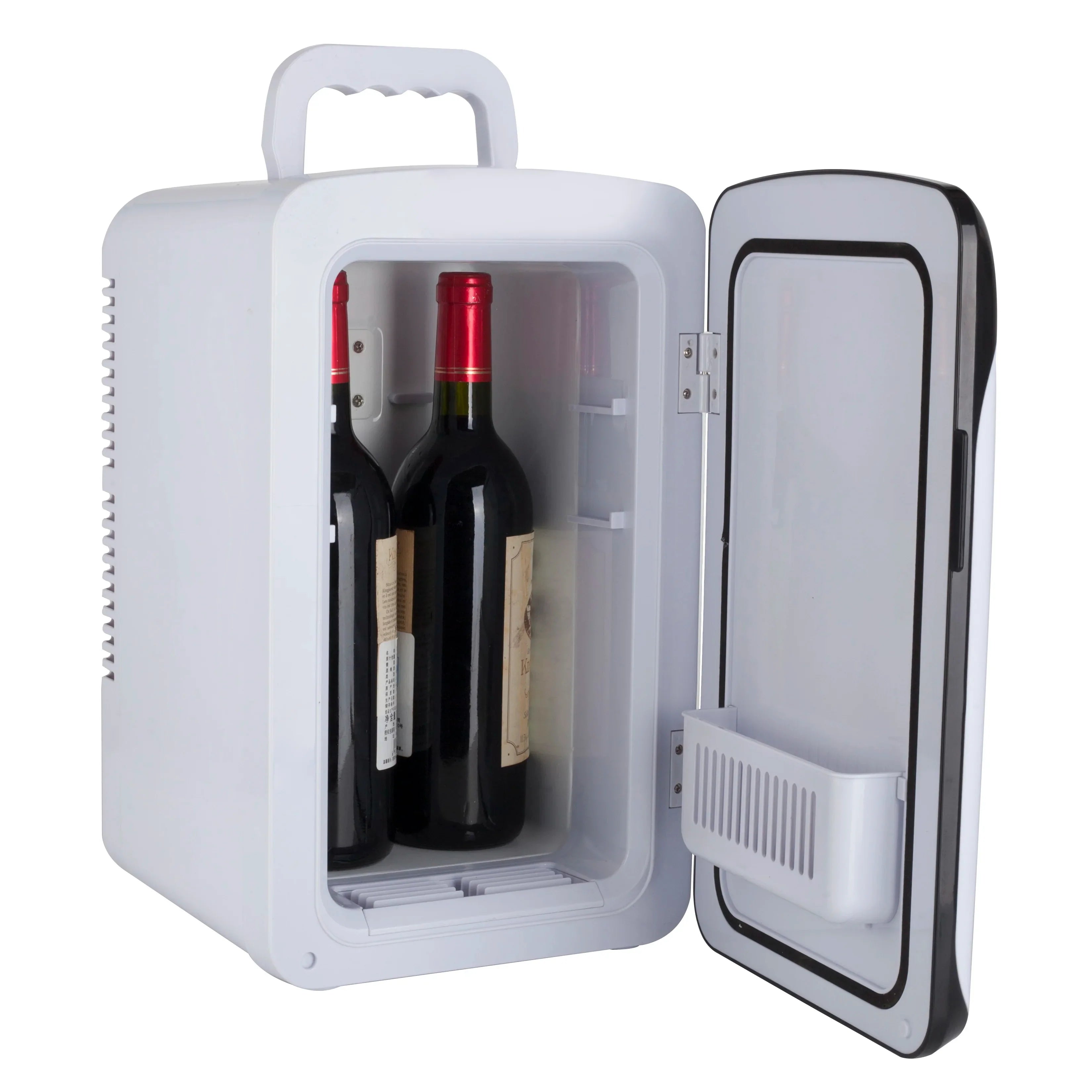10L White Portable Fridge – Bedroom, Office, Car Cooling
