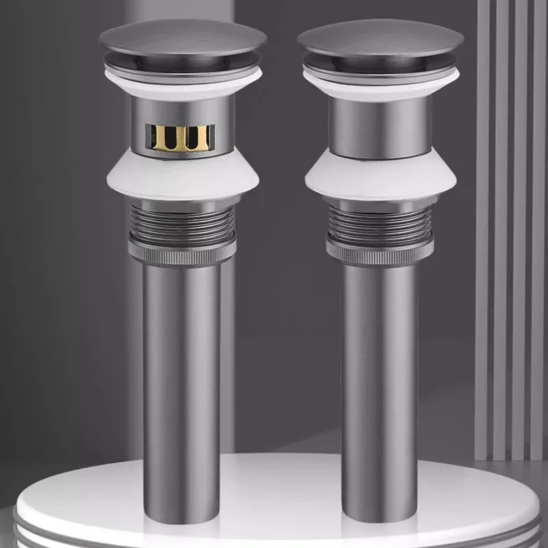 Push-Type Deodorizing Drain Pipe for Bathroom Wash Basin