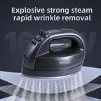 Cordless High-Power Steam Iron Adjustable Temperature Quick Heat Up for Home & Travel