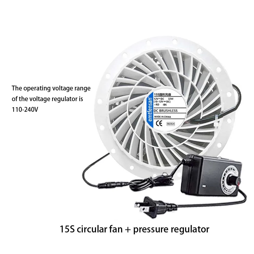 15cm Round Activated Carbon Air Purifier Filter for Smoke & Odor Removal