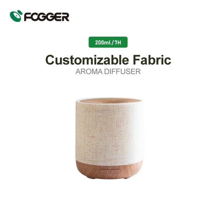 200ml Home Aroma Humidifier with Fabric Cover & Lamp