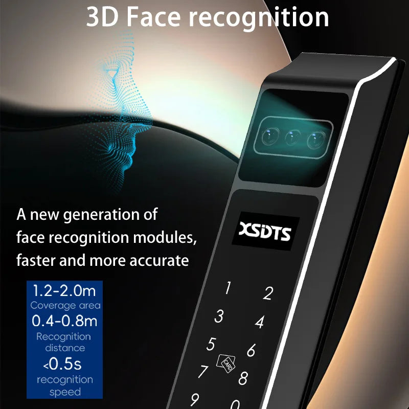 Outdoor WiFi Smart Lock with Camera and Keypad