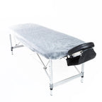 15 Disposable Massage Table Sheet Covers – 2-Ply Non-Woven, 180x55cm, Elastic Edges