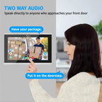 10" Touchscreen Home Video Doorphone with Camera & Audio