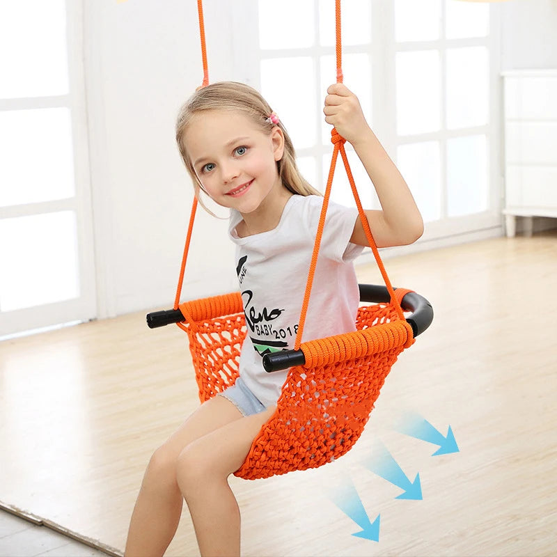 U-Shaped Baby Swing, Indoor Outdoor, Heavy Duty Support