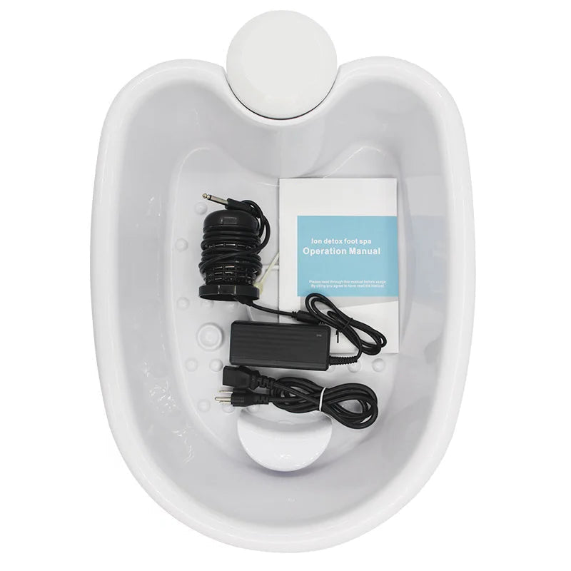 Ionic Detox Foot Spa Machine with Basin – Relaxing 30-Minute Home Treatment