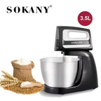 High-Speed Kitchen Stand Mixer for Dough & Baking – Black