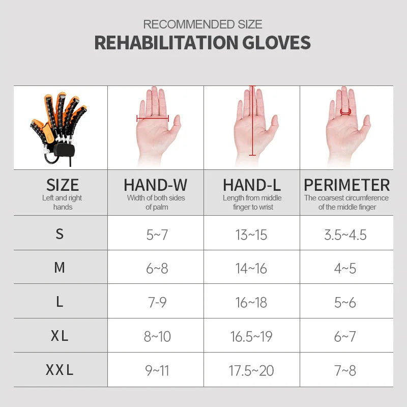 Right Hand Pneumatic Therapy Glove in Small size