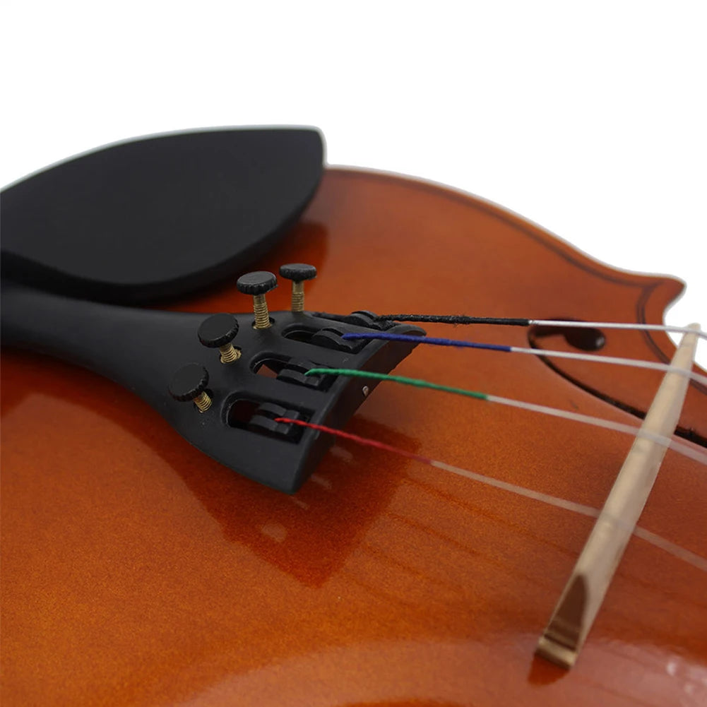 Complete Full Size 4/4 Violin Starter Kit with Case and Essential Accessories