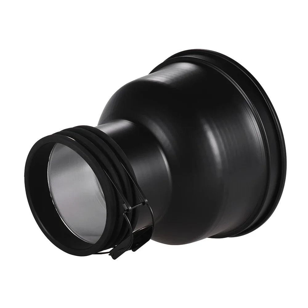 19.5cm Metal Zoom Reflector for Photography Flash