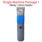 High-Power Pet Grooming Clippers with Adjustable Speed Settings black Package 1