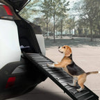 Portable Foldable Pet Travel Ramp Lightweight Non-Slip Steps with Carry Handle