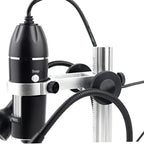 1600X Digital Microscope with Adjustable Stand and 8 LED Lights – USB