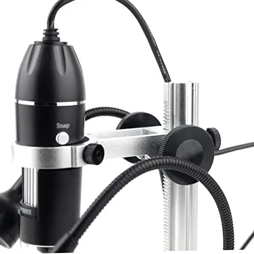 1600X Digital Microscope with Adjustable Stand and 8 LED Lights – USB