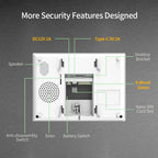 7" Touchscreen Home Alarm System with 4G & WiFi Support