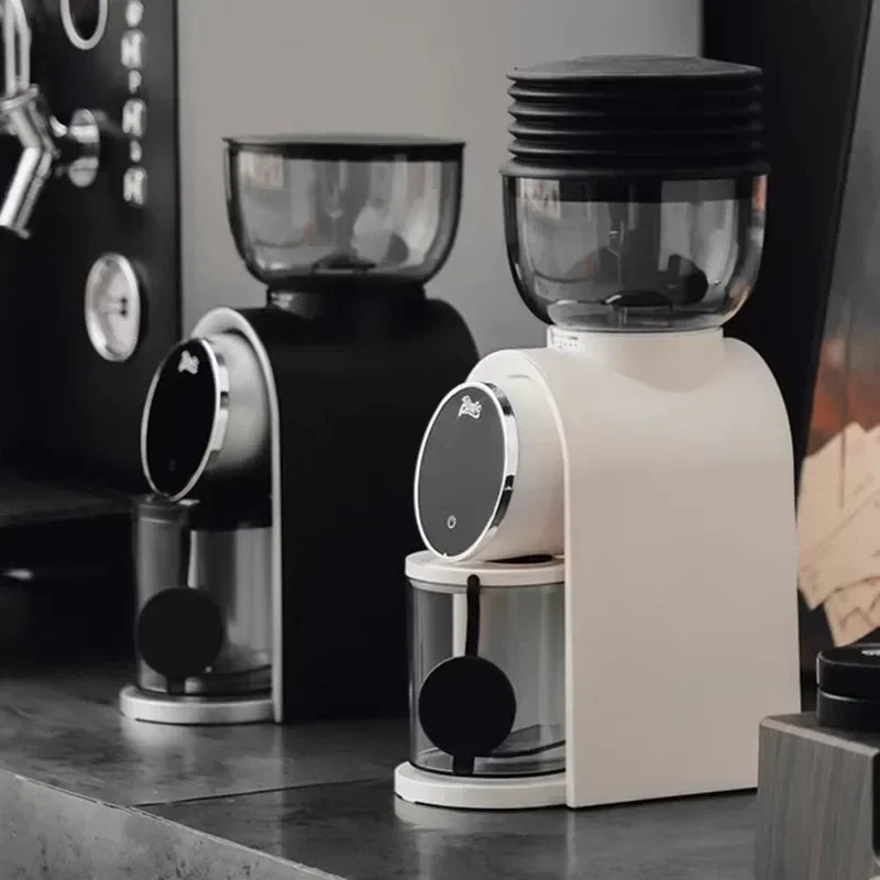 Portable Electric Espresso Grinder with Precision CNC Steel Burrs