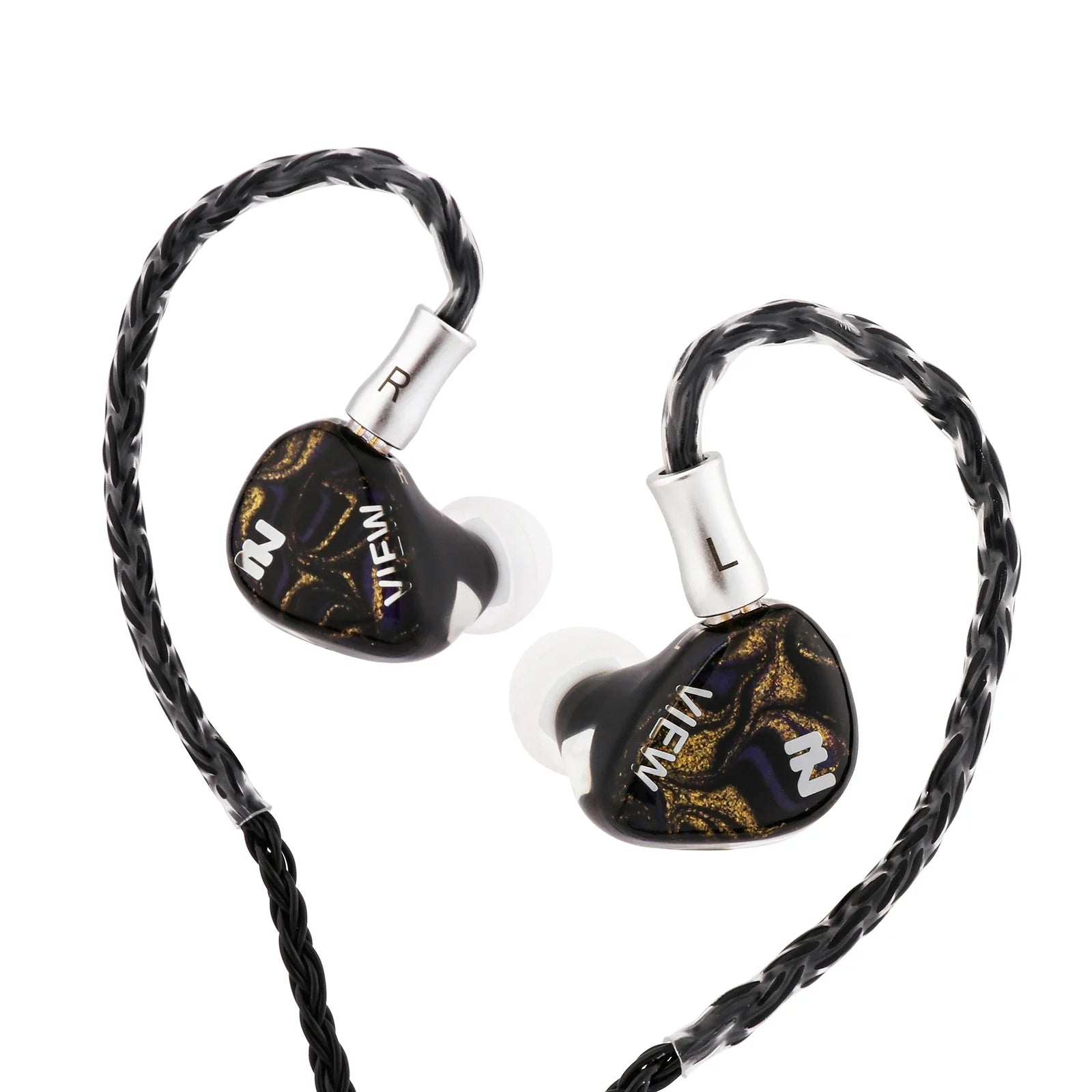 1DD HiFi In-Ear Monitor Earphones, Detachable Cable, 3.5mm/4.4mm Copper Wire