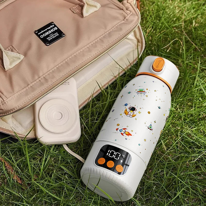 Portable 500ml Wireless Electric Kettle with Fast Charging