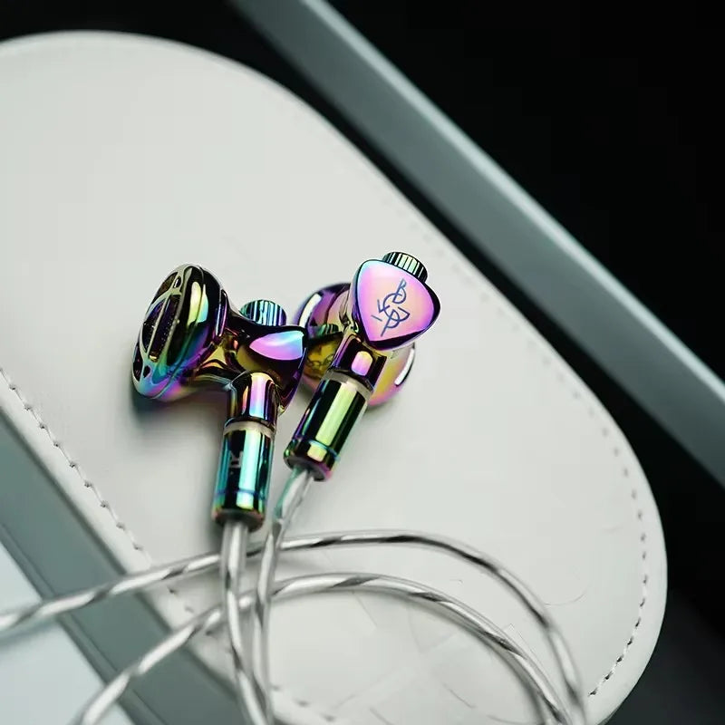 2-in-1 Wired HIFI Earbuds with MMCX & Dual Plug