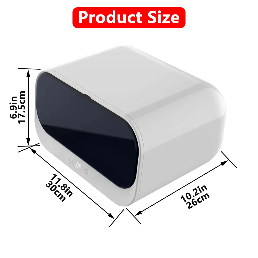 Ozone UV Disinfection 12L Box for Tools, Baby Items & More