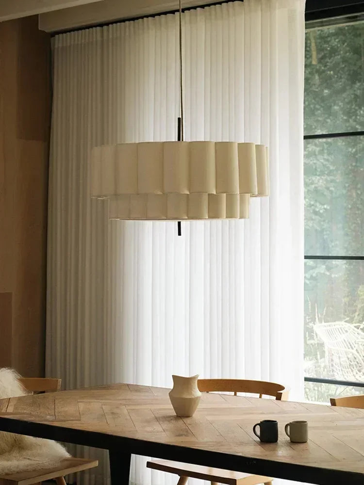 White Light Hanging Lamp for Bedroom or Living Room