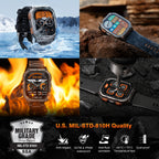 1.43" AMOLED Fitness Smartwatch with Bluetooth Calling