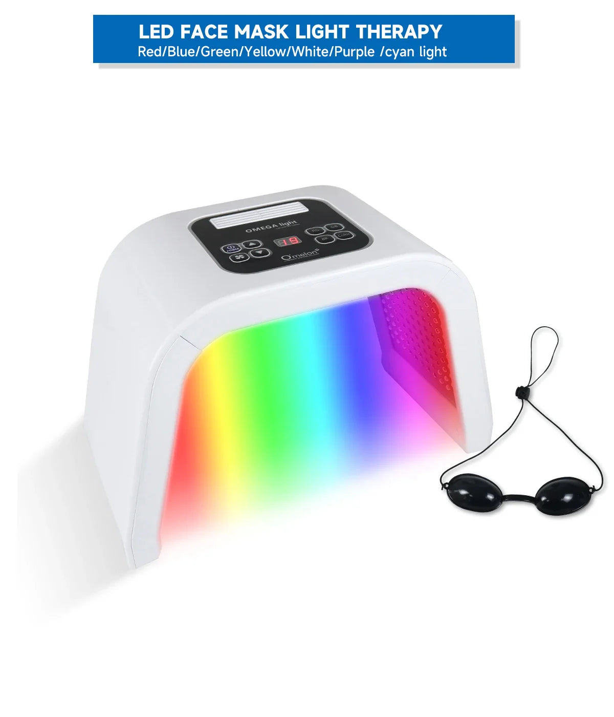LED Light Therapy Facial Mask – Anti-Aging AU Plug